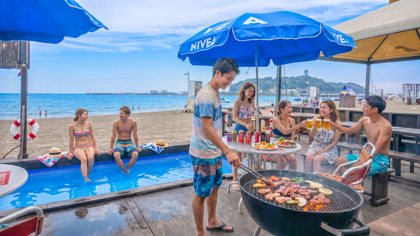 海の家BBQ